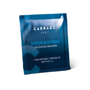 Carraro Espresso Decaffeinato - 44mm ESE Pads 150x7g